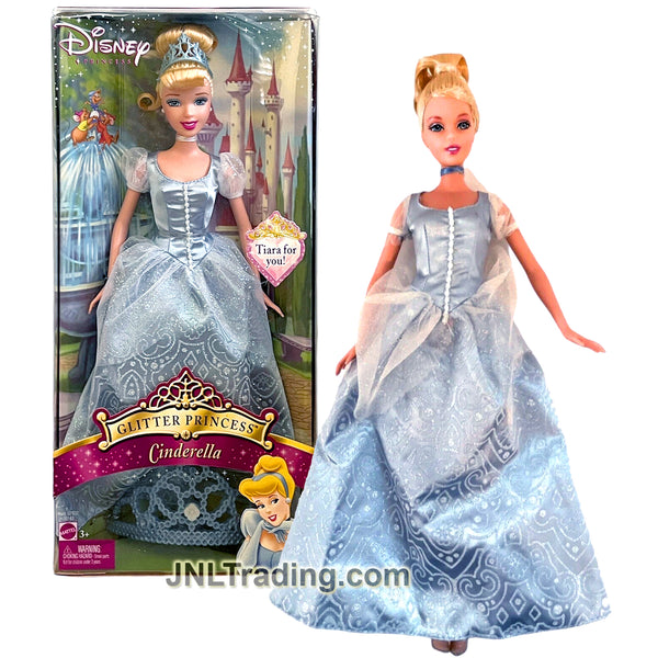 Year 2005 Disney Glitter Princess Series 12 Inch Doll - CINDERELLA
