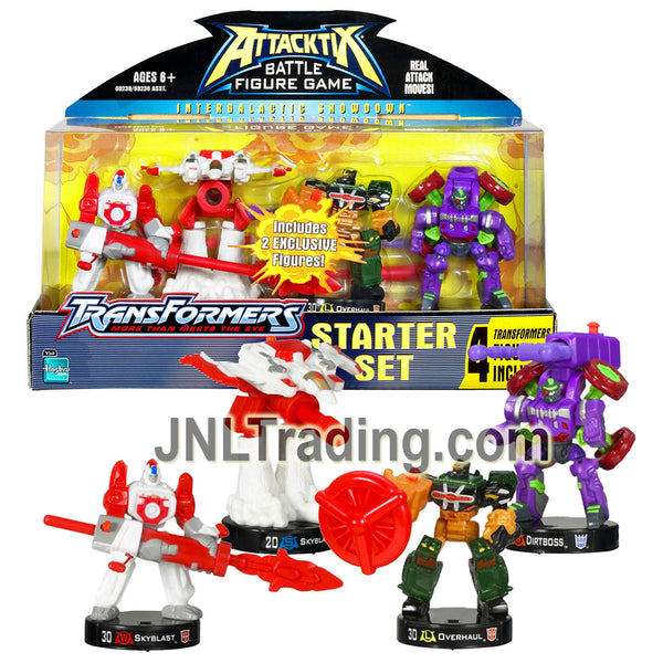 Vintage attacktix 4 figure starter transformer robot newest fighter