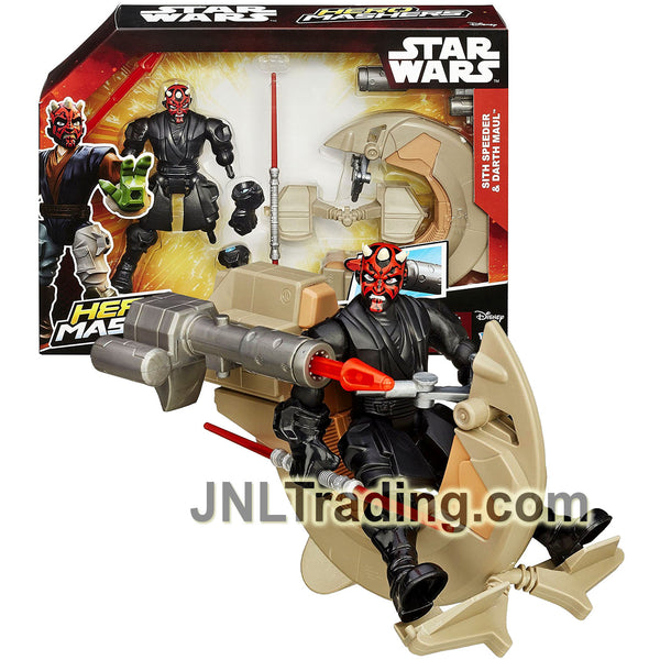 Darth Maul and Sith on sale speeder start wars action figure