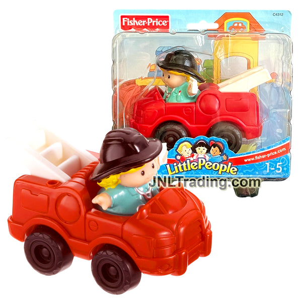 Fisher price little sale people fire truck