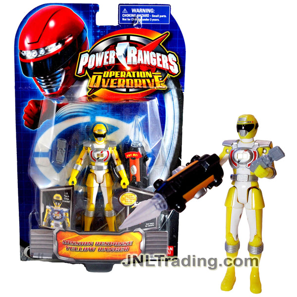 Year 2007 Power Rangers Operation Overdrive Series 6 Inch Tall 