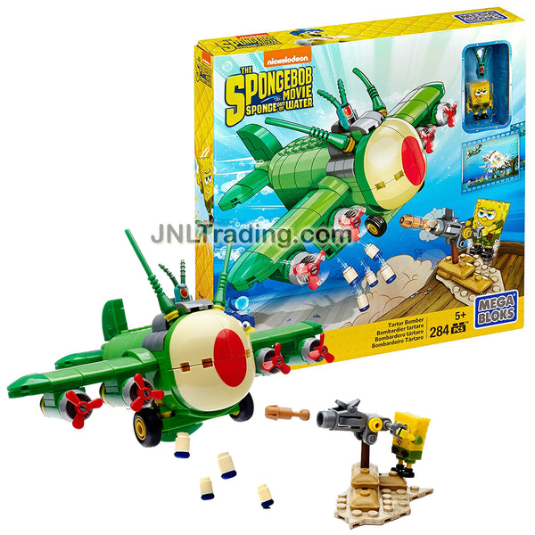 Mega Bloks Year 2015 The Spongebob Movie Series Set CNH49 TARTAR BO JNL Trading