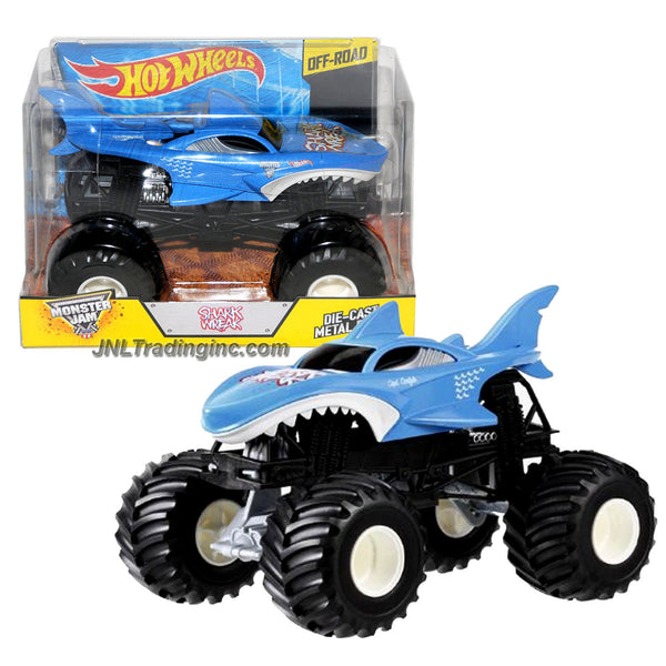 Mattel Hot Wheels Monster Jam 2013 Shark Wreak Off-Road popular 1:24 Scale Truck