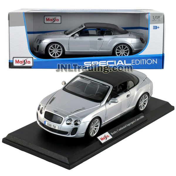 Maisto Special Edition Series 1:18 Scale Die Cast Car - Silver