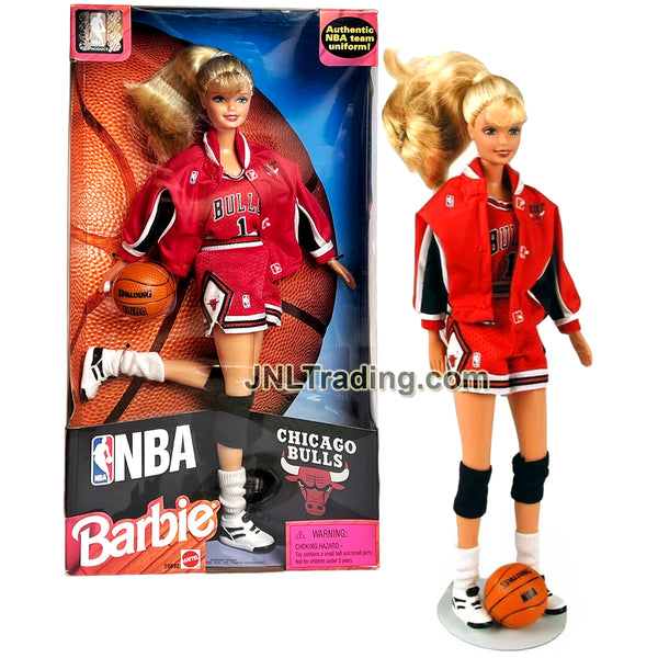  1998 NBA Chicago Bulls Barbie [Toy] : Toys & Games