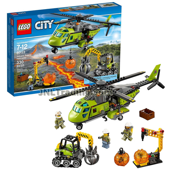 City 60123 Volcano Supply shops Helicopter New