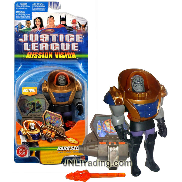 Year 2003 DC Comics Justice League Mission Vision Series 5 Inch