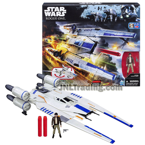 Star Wars Year 2016 Rogue One Series Vehicle Set REBEL U WING