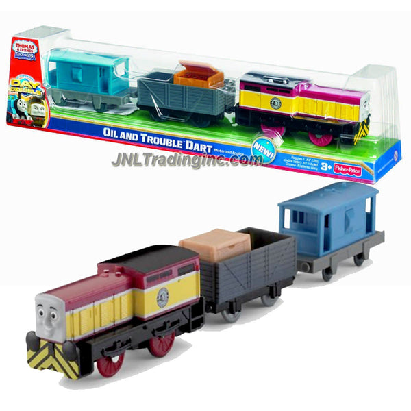 Thomas the Train Den and Dart Trackmaster newest Twins