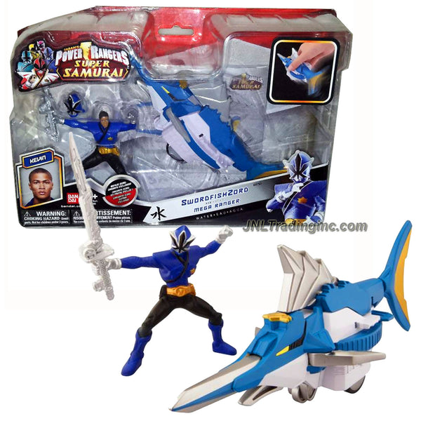 blue power ranger samurai toy