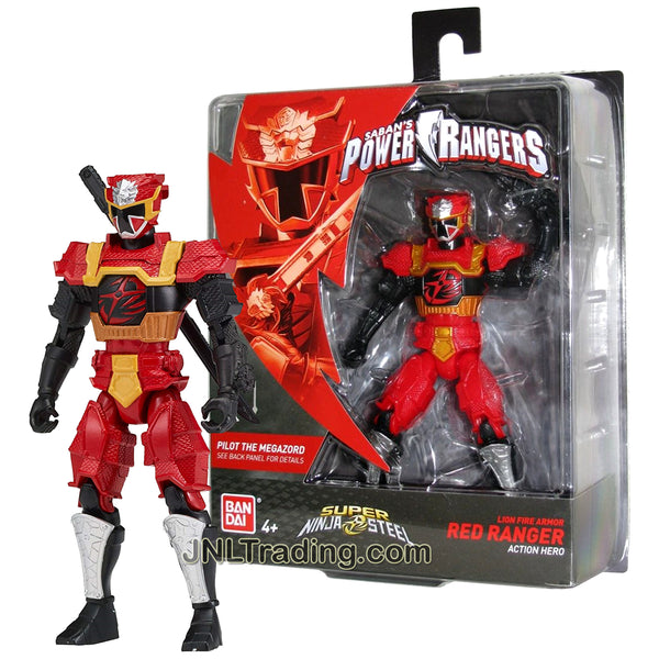 Power Rangers Ninja Steel Armored Red Ranger 