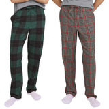 Eddie Bauer Loungewear Men's Flannel Pants Soft Pajama 2 Pack Relaxed Fit