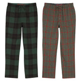 Eddie Bauer Loungewear Men's Flannel Pants Soft Pajama 2 Pack Relaxed Fit