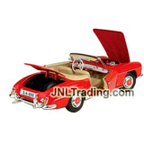 Maisto Special Edition Series 1:18 Scale Die Cast Car - Red Classic Roadster 1955 MERCEDES-BENZ 190SL with Display Base