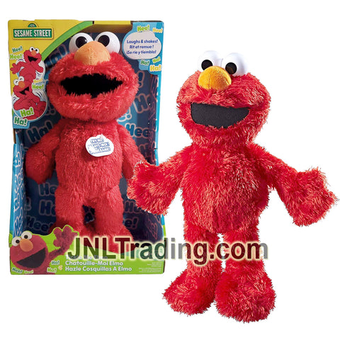 Year 2024 Sesame 123 Street Series 14 Inch Electronic Plush - Tickle Me Elmo with Laughs and Shakes