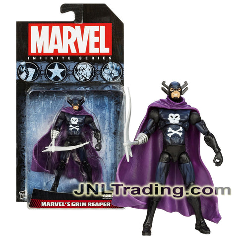 Year 2013 Marvel Infinite Series 4 Inch Figure - MARVEL'S GRIM REAPER with Techno Scythe