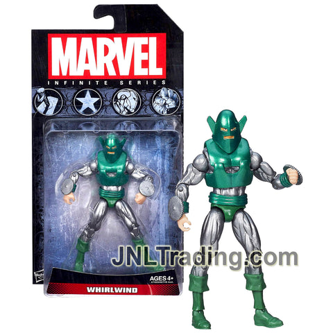 Year 2013 Marvel Infinite Series 4.5 Inch Figure - David Cannon aka WHIRLWIND