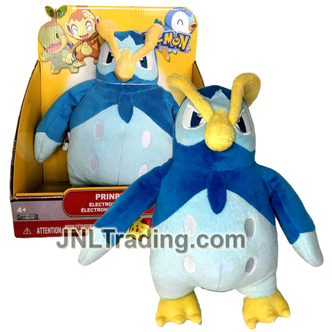 Year 2010 PokeMon 10 Inch Electronic Plush Figure - PRINPLUP with Sound FX