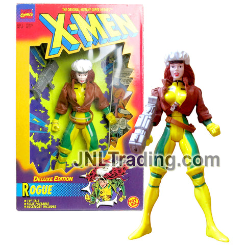 Year 1996 Marvel Comics X-Men Deluxe Edition 10 Inch Figure - ROGUE with Blaster