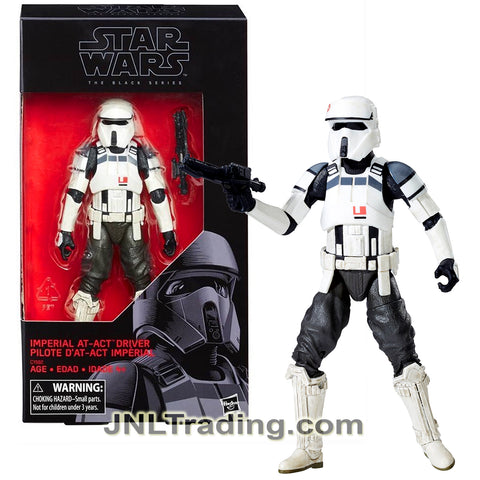 Year 2016 Star Wars The Black Series Exclusive 6 Inch Tall Figure - IMPERIAL AT-ACT DRIVER C1982 with Blaster