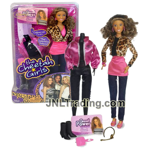 Year 2007 Disney The Cheetah Girls Fashion Collection 12 Inch Doll - CHANEL with VIP Card and Extra Outfit