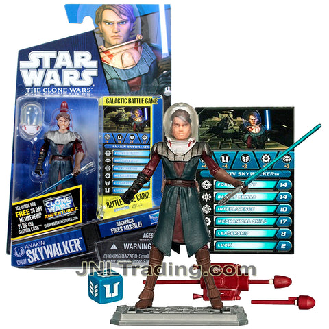 Year 2010 Star Wars Galactic Battle Game The Clone Wars 4 Inch Figure JNL Trading