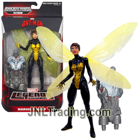 Year 2015 Marvel Legends Infinite Ultron Series 6 Inch Figure - MARVEL'S WASP with Ultron's Abdomen