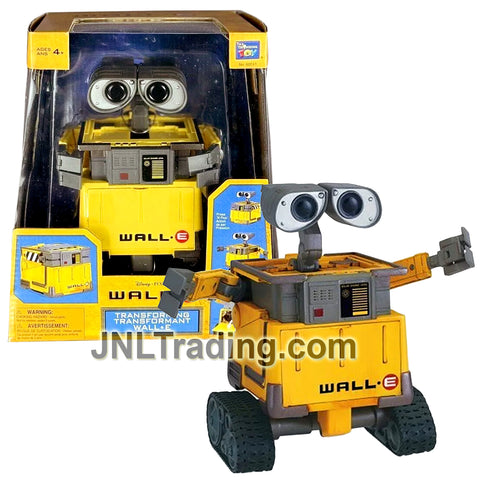 Disney Pixar WALL-E Movie Series 7 Inch Figure - TRANSFORMING WALL.E with Press and Pop Transforming Action