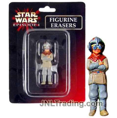 Year 1999 Star Wars The Phantom Menace Figurine Erasers Series 2.5 Inch Tall Eraser Figure - Young ANAKIN SKYWALKER