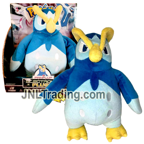 Year 2007 PokeMon Diamond and Pearl Series 10 Inch Electronic Plush Figure - PRINPLUP with Sound FX