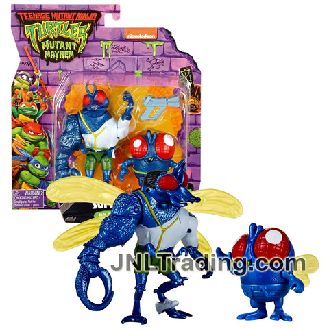 Year 2024 Teenage Mutant Ninja Turtles Mutant Mayhem Series 4 Inch Figure : SUPER FLIES with Fly Guy and Small Fry