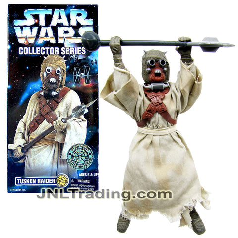 Year 1996 Star Wars Collector Series 12 Inch Figure - TUSKEN RAIDER with Authentically Styled Outfit, Blaster Rifle, Bandolier and Binocular