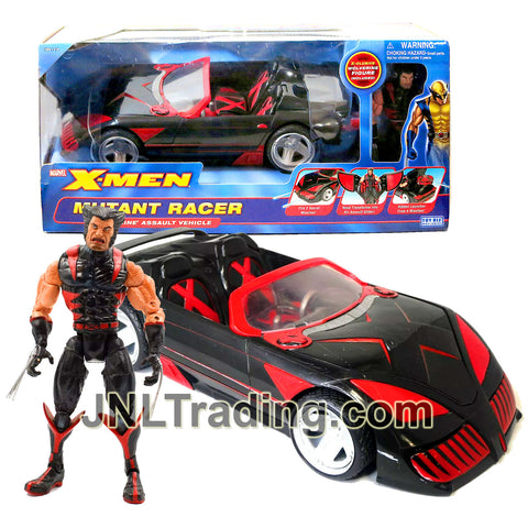 Year 2005 Marvel X-Men MUTANT RACER Series Vehicle Set - WOLVERINE ASSAULT VEHICLE with Exclusive Wolverine Figure