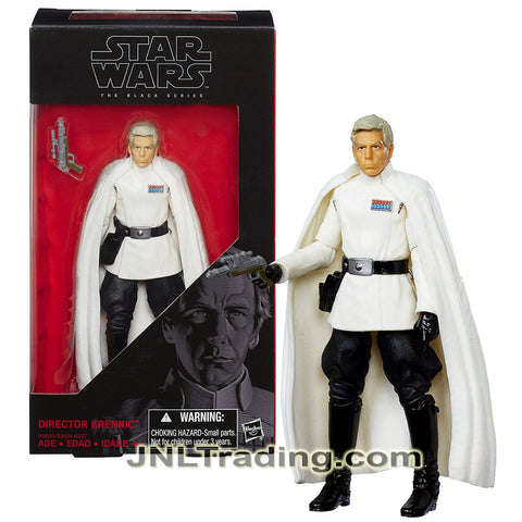 Year 2016 Star Wars The Black Series Rogue One 6 Inch Tall Figure - #27 DIRECTOR KRENNIC with Blaster Gun and Removable Cape