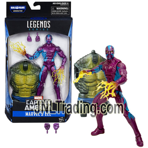 Year 2015 Marvel Legends Abomination Series 6.5 Inch Figure - MARVEL'S EEL with Extra Hands and Abomination's Abdomen