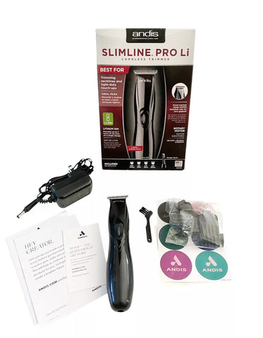 Andis Slimline Pro Li Cordless Beard Lithium Ion Cordless Trimmer 32475 D-8 (Open Box)