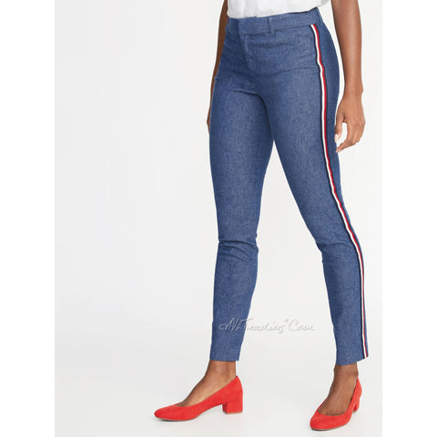 Pants For Women Dressy Casual Denim Jeans Lace-Up Mid-Waist Trousers Flared  Designer Plus Size 20 Womens Pants - Walmart.com