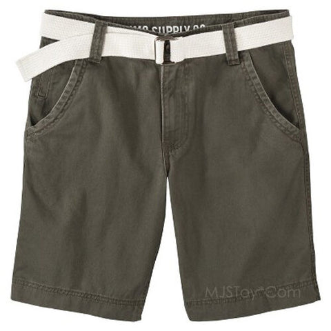 Mossimo men's best sale belted cargo shorts