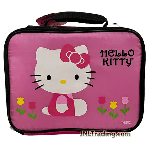 Hello Kitty Lunch Bag Insulated Girls Sanrio w/ 2-Piece Food Container Set  