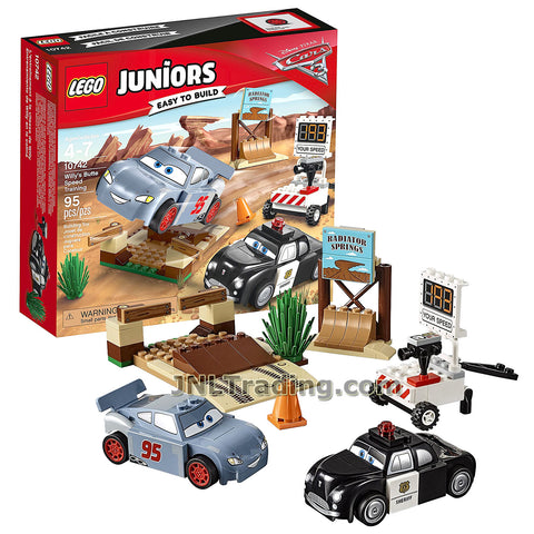 Year 2017 Lego Juniors Cars - WILLY'S BUTTE SPEED TRAININ JNL