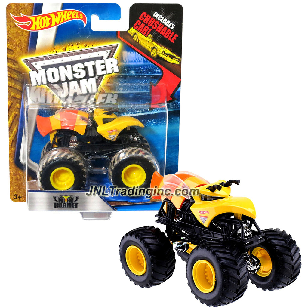 Hot Wheels Year 2014 Monster Jam 1:64 Scale Die Cast Truck - NITRO HOR ...