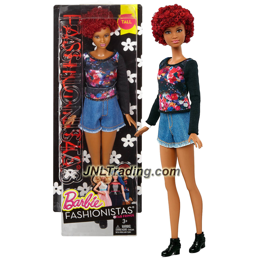 Mattel Year 2015 Barbie Fashionistas 12-1/2" Doll - African American T ...