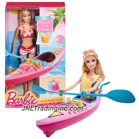 Year 2006 Barbie Beach Glam Pool Giftset L3785 with Caucasian