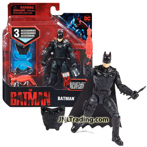Year 2021 DC Comics The Batman Series 4 Inch Tall Figure - BATMAN with –  JNL Trading