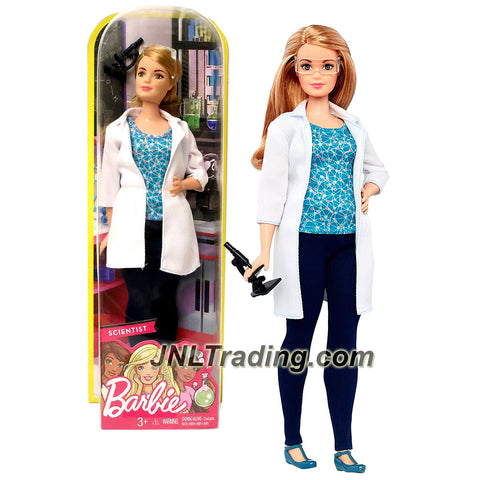 Mattel Year 2016 Barbie Career Series 12 Inch Doll - SCIENTIST