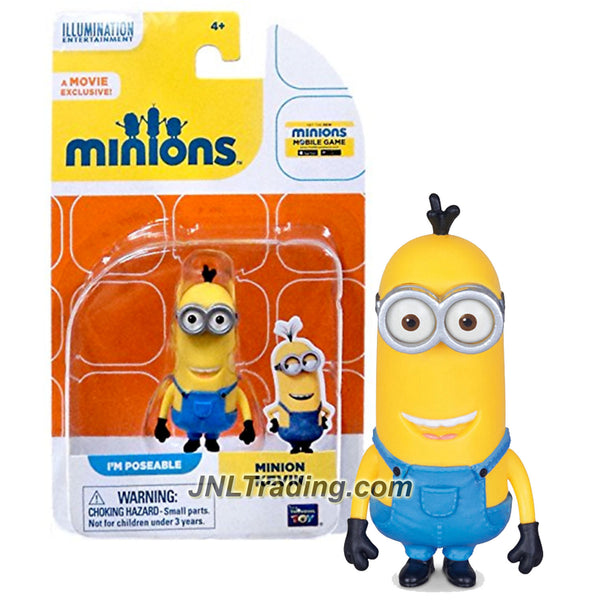 Thinkway Toys Illumination Entertainment Movie Minions 2-1/2 Inch Tall ...