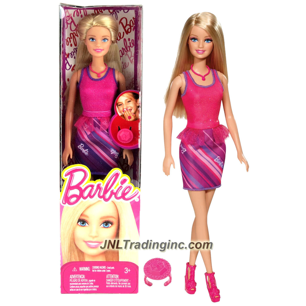 Year 2014 Barbie Ring Series 12 Inch Doll - Caucasian Model BARBIE BFW ...