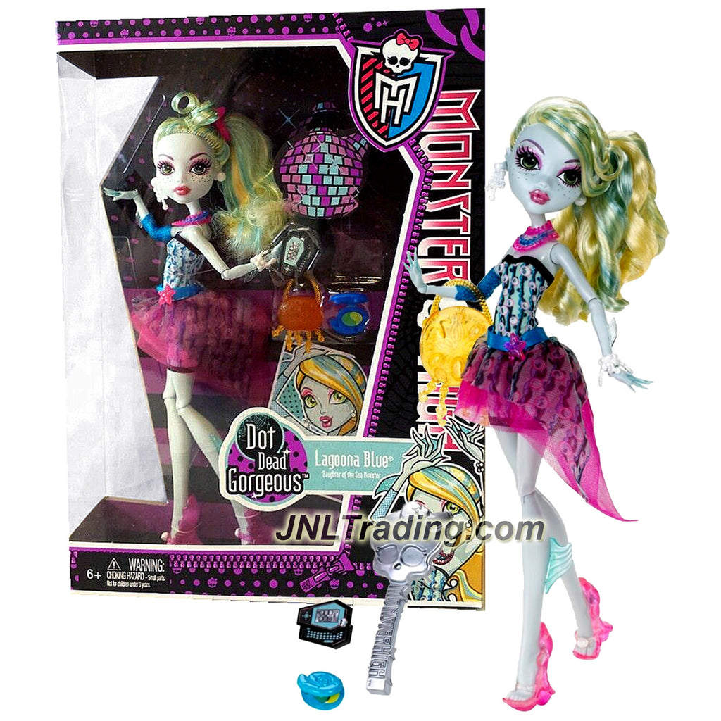 Mattel Year 2011 Monster High Dot Dead Gorgeous Series 11 Inch Doll ...