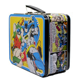 Thermos Metal DC Batman Robin Batgirl TIN Lunch BOX Collector Classic Collection