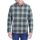 Eddie Bauer Bristol Men's Soft Plaid Flannel Long Sleeve Shirt